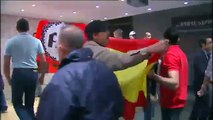 Ataque falangista en la sede de la Generalitat en Madrid durante la Diada