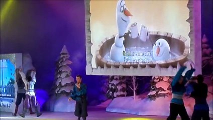 Jeudi 20 Août 2015 à Disneyland Paris Chantons La Reine des Neiges ( Français)