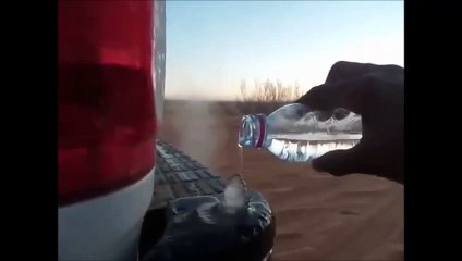 تجمد الماء أثناء سكبه في السعودية