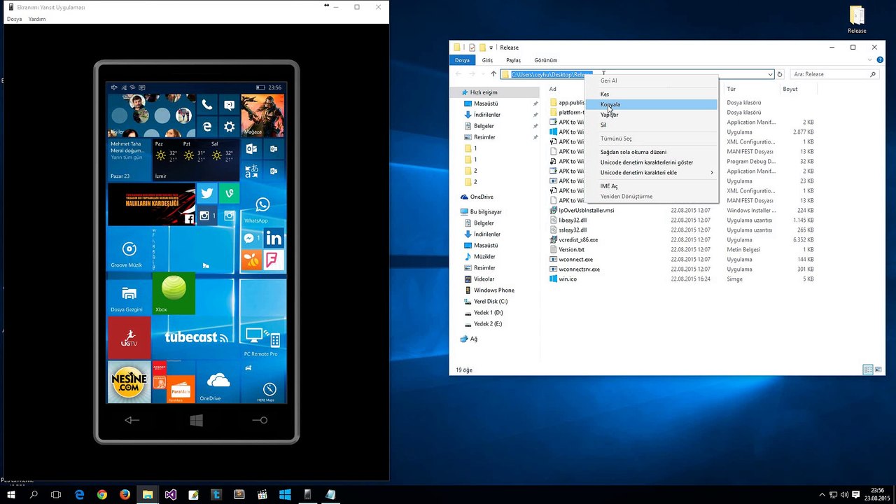 APK Installer for Windows 10 Mobile (Installation) - Dailymotion Video