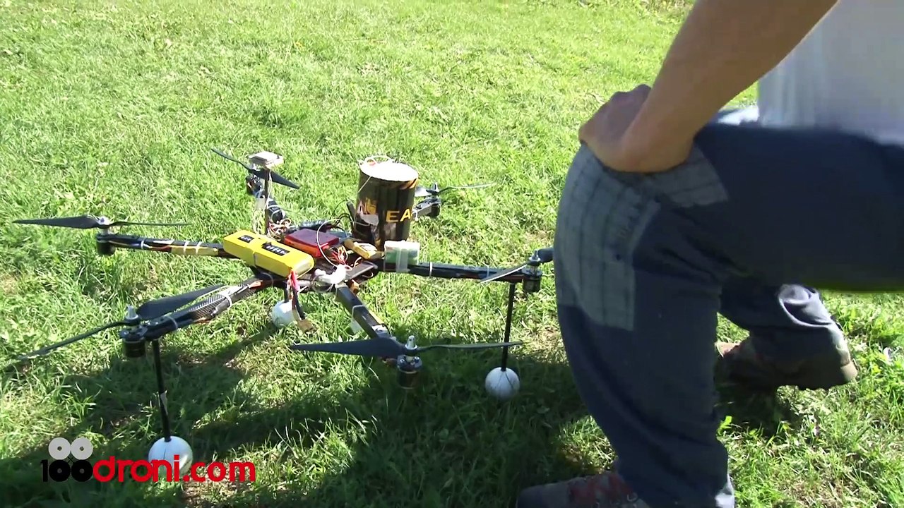 EASYLAND - Paracadute per multirotori - Drone parachute