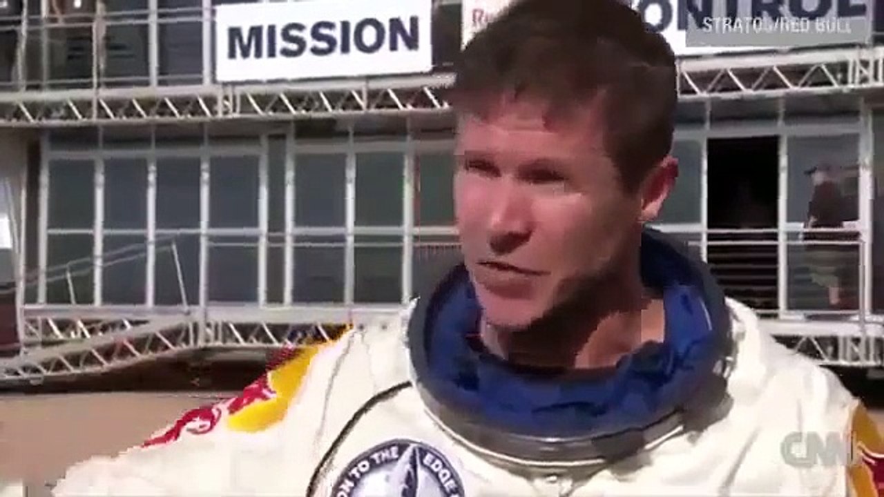 hombre se lanza desde la estratósfera (VIDEO CNN)