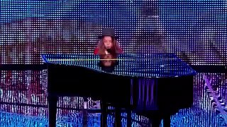 Erza 8 years old   sings 'Papaoutai' by Stromae   France's got talend 2014 audition