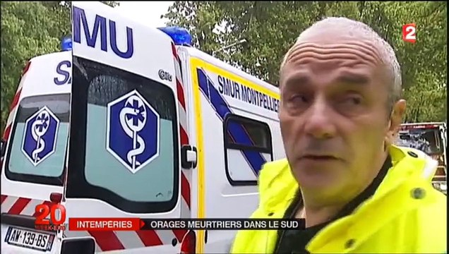 Intempéries : un couple d'octogénaires emporté par les eaux à Montpellier