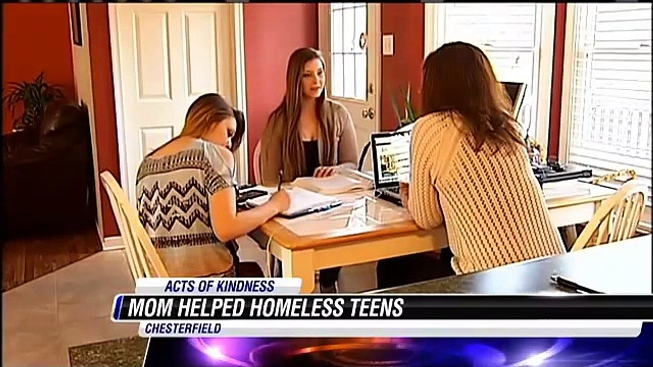 ACTS OF KINDNESS: Chesterfield mom helps homeless teens Video