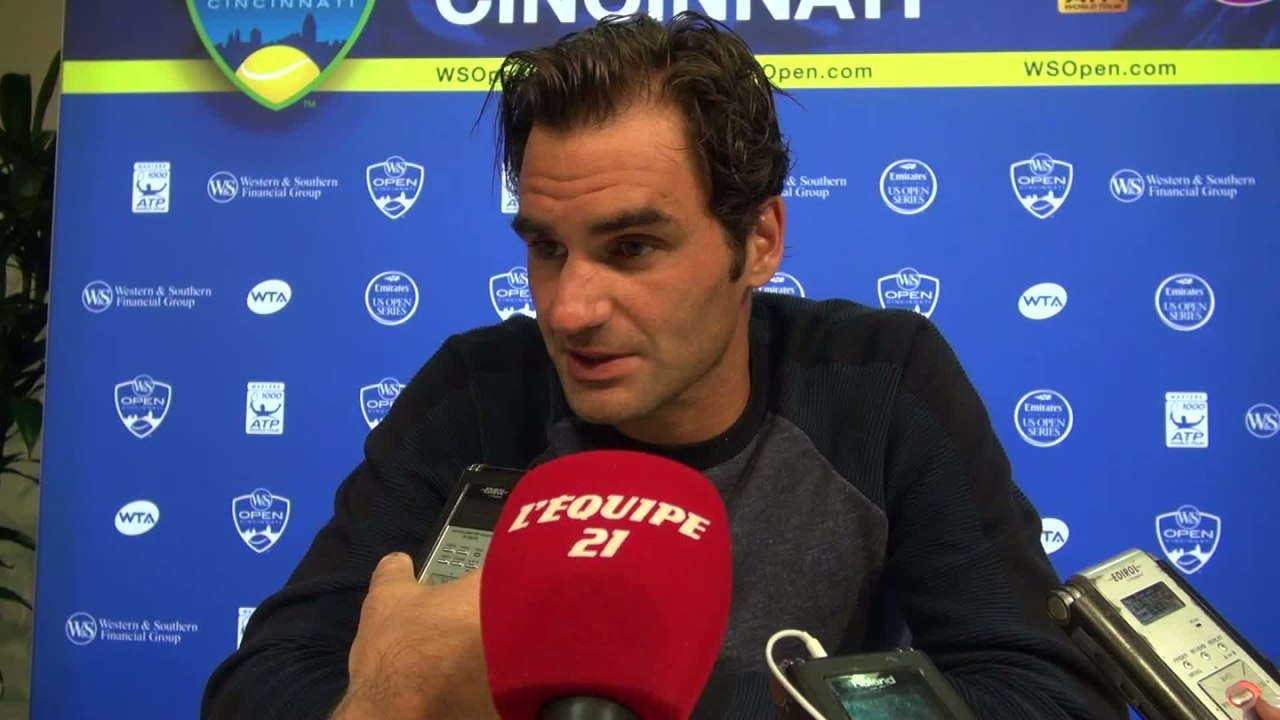 Tennis - ATP - Cincinnati : Federer «A l'US Open avec beaucoup de confiance»