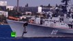 El buque de guerra ruso Smetlivy zarpa hacia el Mediterráneo
