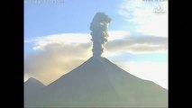 Mexico Volcano Colima Erupts 29,000 Feet (Smoke, Fire, Ash)