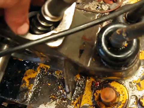 Massey ferguson 135 tractor steering box repair.