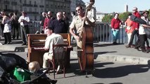 Strassenmusik in Paris Okt. 2010 : The Backleg Breakers