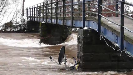 Kyllburg Eifel - Hochwasser an der Kyll