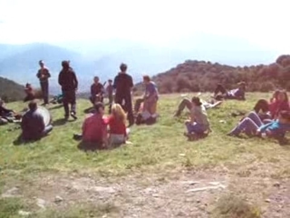danse sur l'herbe
