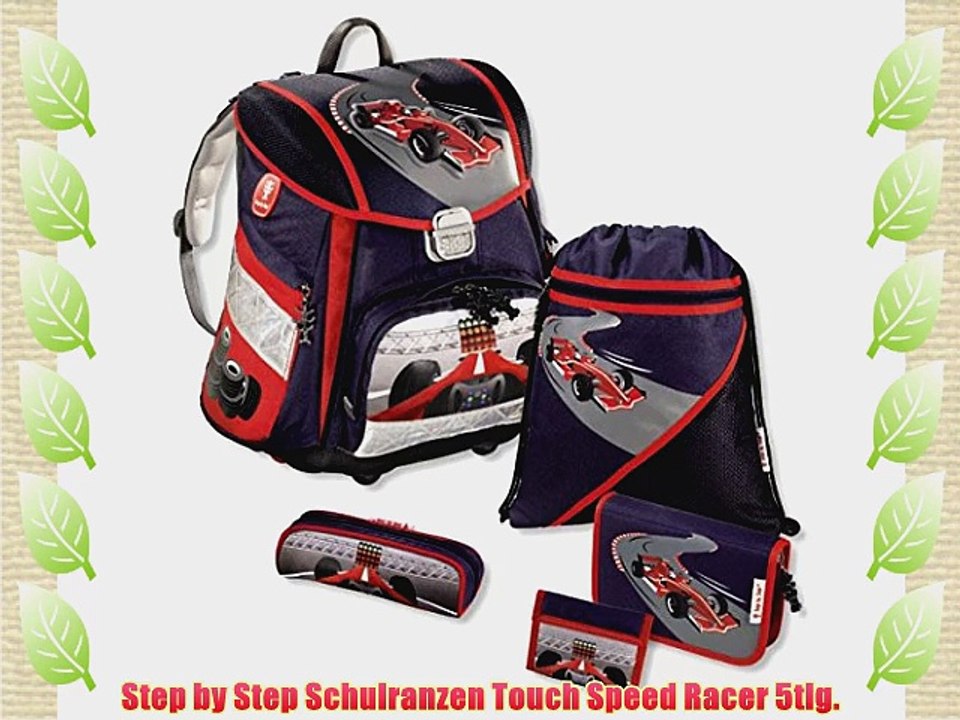 Step by Step Schulranzen Touch Speed Racer 5tlg.