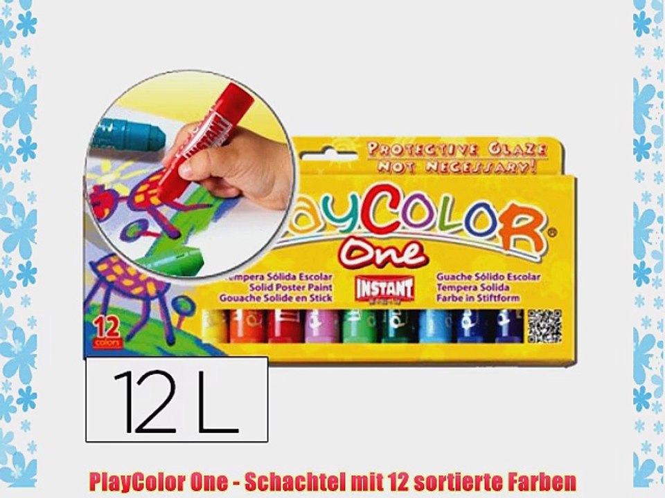 PlayColor One - Schachtel mit 12 sortierte Farben