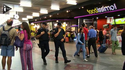 En Espagne, la gare d'Atocha sous haute surveillance