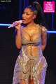 Nicki Minaj suffers wardrobe Nip-Slip on stage -