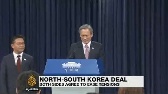 North and South Korea reach agreement in crisis talks