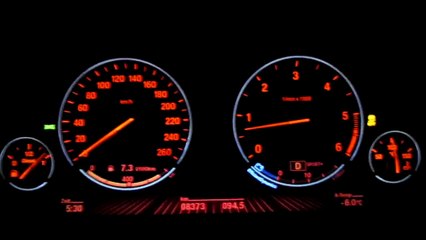 BMW 530d acceleration & top speed (2012)