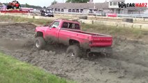 Red Chevy Mudding At Berville Hill And Hole Mud Bog 2015