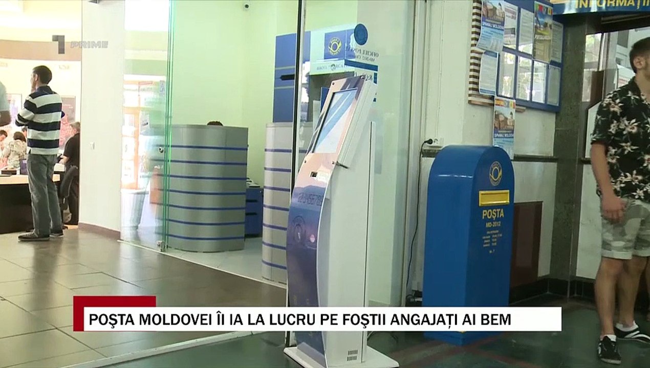 Prime. Reportaj despre ”Poșta Moldovei” din 24 august 2015