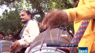 Punjabi Culture could be seen during formers protest in front of Punjab Assembly, Dawn News report by Saif Ullah Cheema