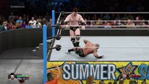 WWE Summerslam 2015 Randy Orton vs Sheamus RESULT!