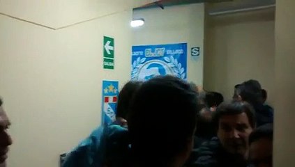 Sporting Cristal: el íntimo festejo en el camerino celeste