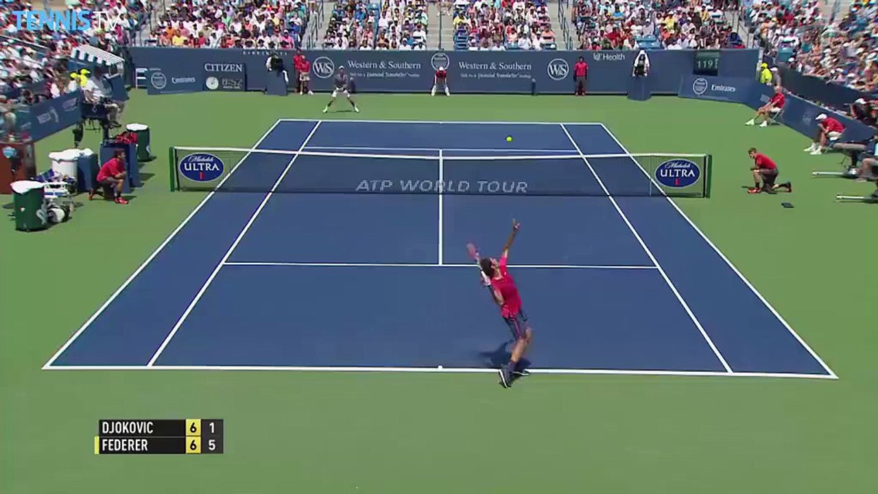 Roger Federer to 7th Cincinnati title over Novak Djokovic