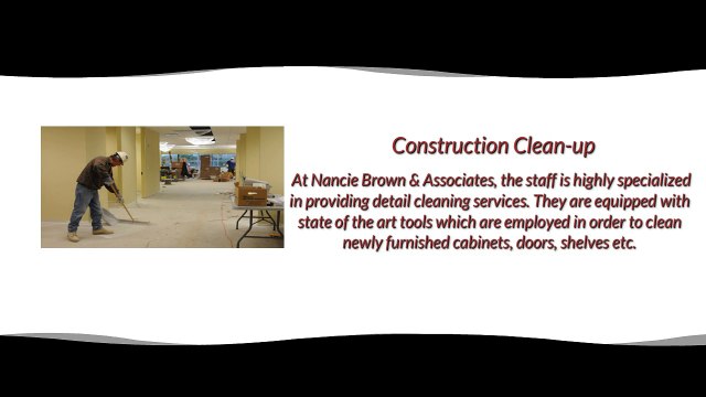 Best Clean-up Service Providers in Los Angeles; Nancie Brown & Associates