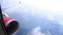 Airbus A320-200 landing at Kuala Lumpur Airport (KLIA) Cloudy Weather
