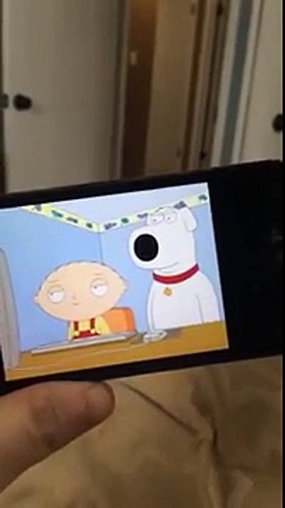Stewie from family guy watches 2 girls 1 cup in slomo