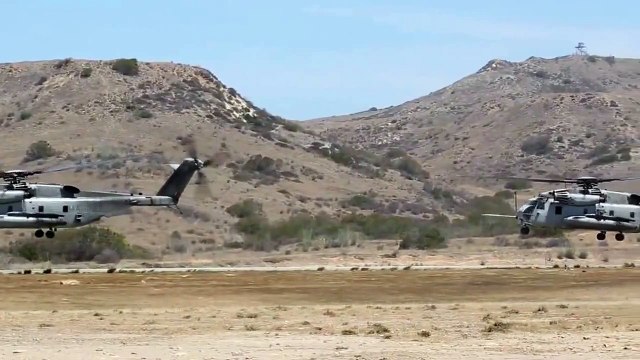 Battalion Air Assault • USMC Mass Troop Movement