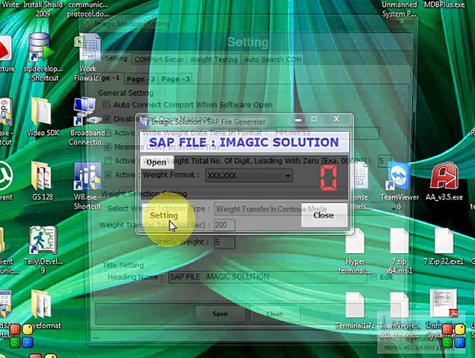 SAP - ERP - Oracle - Interface with Weighbridge