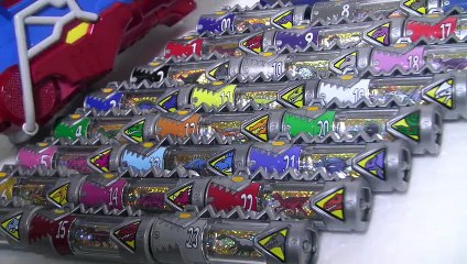 파워레인저 다이노포스 0 ~ 23 번 다이노셀 장난감 기가 가브리볼버 음성 Power Rangers Dino Charge Toys