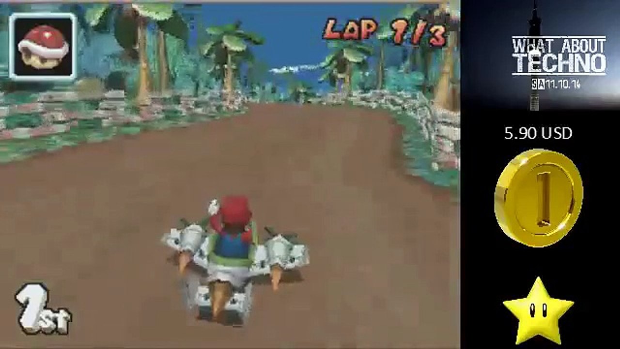Mario Kart DS  5 dollars so far TECHNO MUSIC (REPLAY) (2015-08-24 07:33:52 - 2015-08-24 08:02:31)
