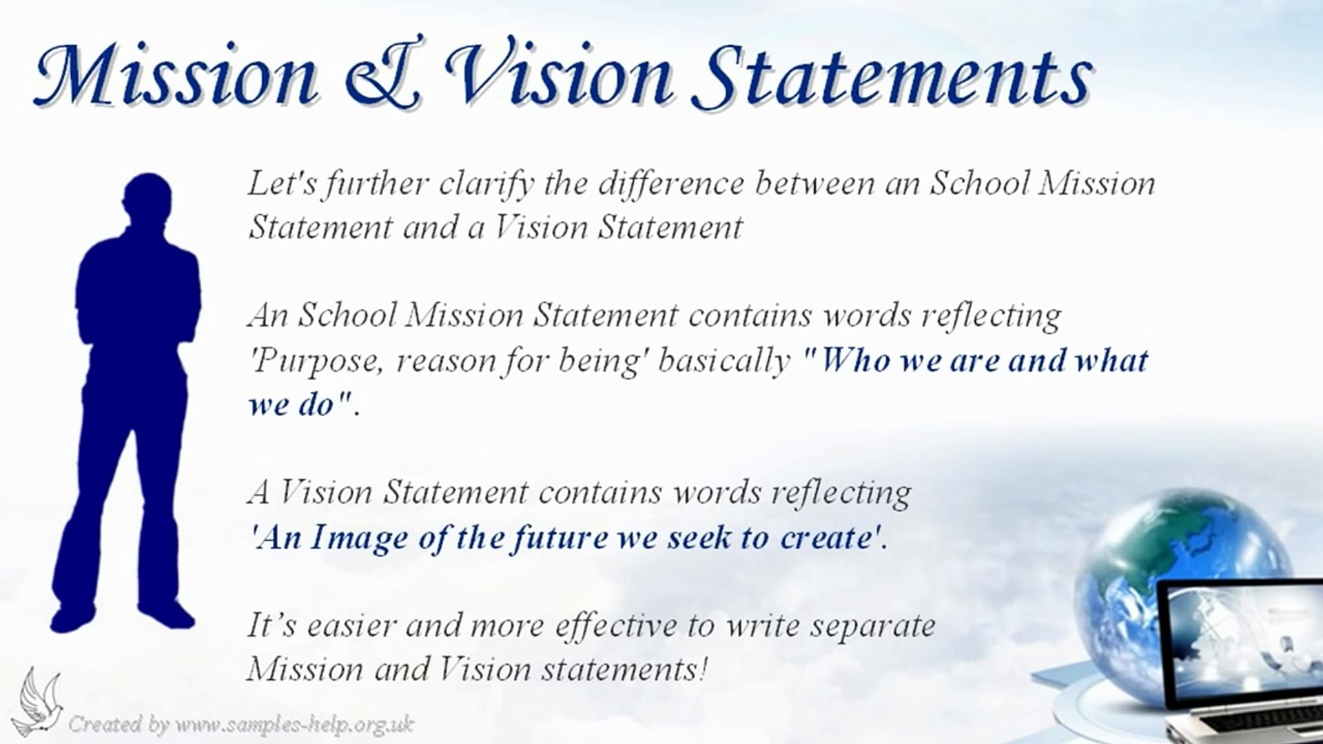 How to write School Mission Statements