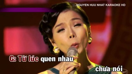 Karaoke Sầu Tím Thiệp Hồng song ca với Lệ Quyên HD