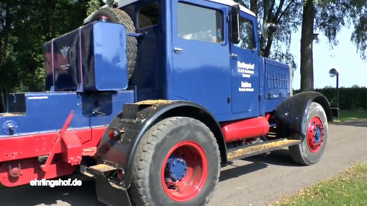 Mit Hanomag SS100 zur Bauschuttdeponie