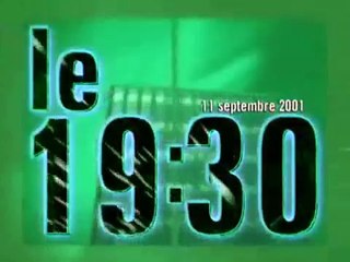 Telegiornale TSR dell'11 settembre 2001