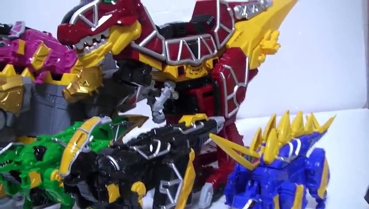 파워레인저 다이노포스 기간트 티라노킹 로봇 변신 장난감 다이노셀 Power Rangers Dino Charge Toys Kyoryuger