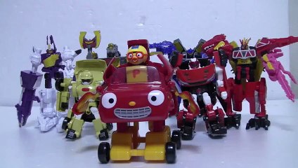 파워레인저 다이노포스 또봇 뽀로로 미니 변신 장난감  뚜뚜 티라노킹 스피노킹 프레즈킹 브라기오킹 Power Rangers Toys