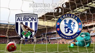 West Bromwich 2 - 3 Chelsea Goals & Highlights 2015