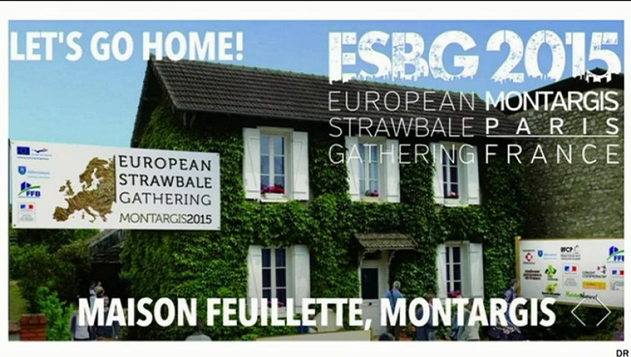 Planète environnement "Les rencontres européennes de  la construction en paille"