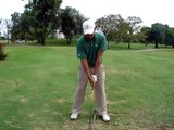 Rory Hie 's golf swing ala Tiger 3 woods  front view golf swing