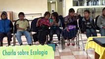 Taller con niñas y niños de Gobiernos Escolares Ecología desde la cosmovisión Maya