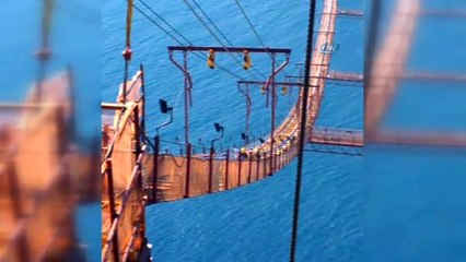 3. köprünün kedi yolundaki çalışmalar devam ediyor