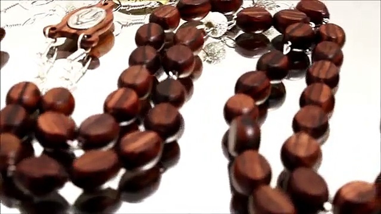 Palisander Sterling Silver Rosary