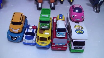 또봇X 타요 뽀로로 자동차 장난감 놀이  Tayo Bus Pororo Tobot Toys