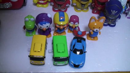 타요  또봇Y 뽀로로 태엽 장난감 Tayo Bus Toys Мультфильмы про машинки Игрушки