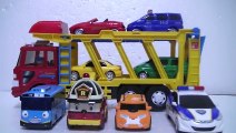 또봇X 카봇 타요 로보카폴리 캐리어카 장난감 Tayo Bus Robocar Poli Tobot Car Carrier Toys